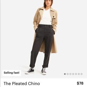 Everlane The Pleated Chino
